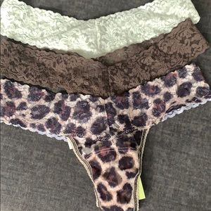 🔥NWT🔥 3 Low Rise Thongs